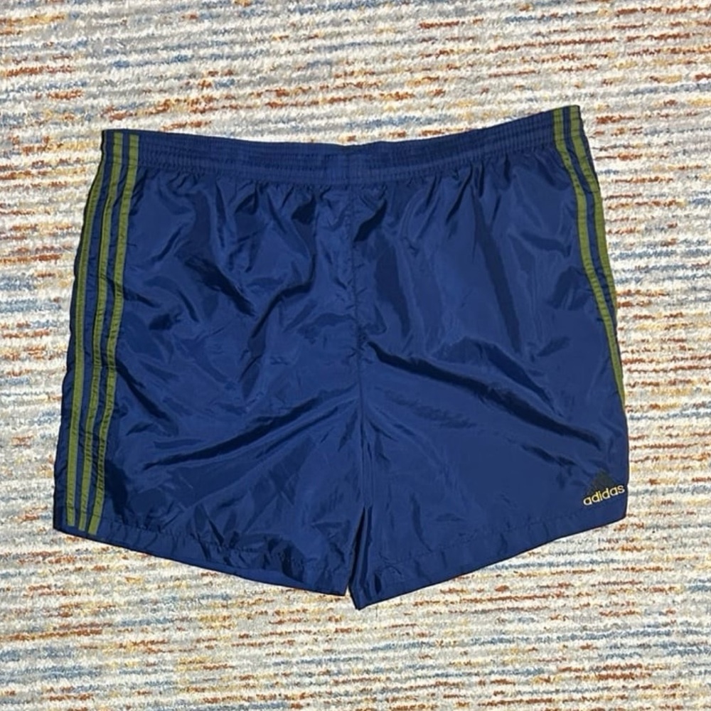 Vintage Adidas Windbreaker Shorts